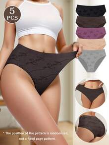Lot de 5 sous-vêtements pour femmes