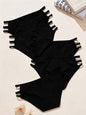 Lot de 5 sous-vêtements  de couleur noire Taille M