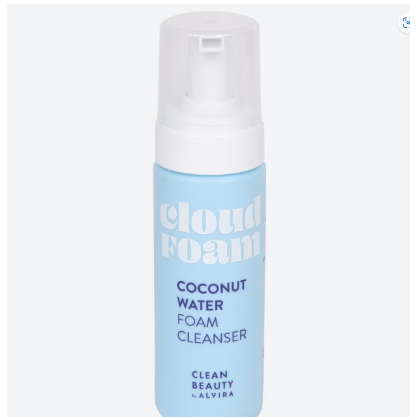Mousse nettoyante pour visage Alvira Clean Beauty