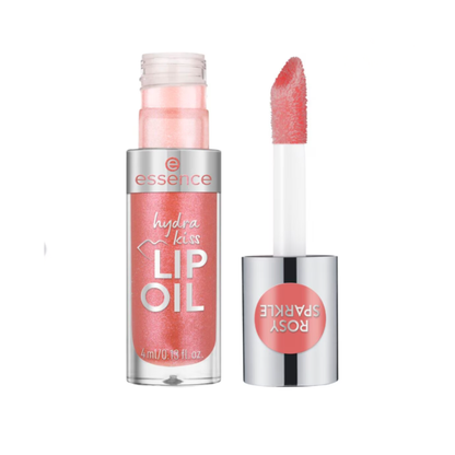 GLOSS  de la marque Essence pour les Lèvres Hydra Kiss 11 Rosy Sparkle
