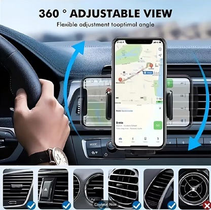 Support Téléphone Voiture Sortie d'Air