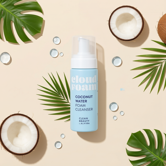 Mousse nettoyante pour visage Alvira Clean Beauty