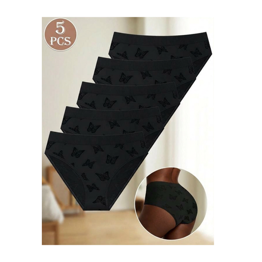 Lot de 5 sous-vêtements de couleur noire taille M